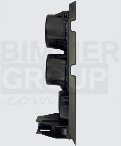 Portabicchiere nero per BMW Serie 3 (E46)