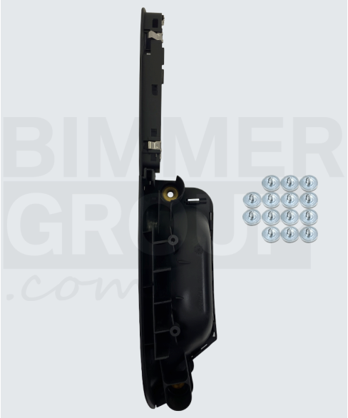 Maniglia porta lato guida nera per BMW Serie 3 (E90/E91)