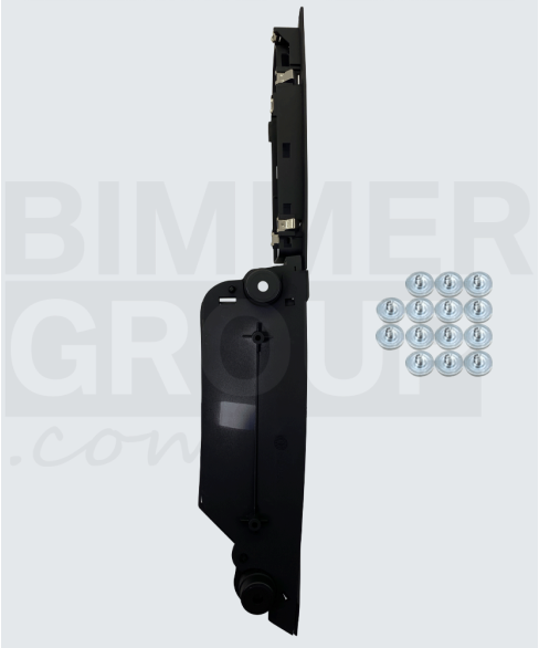 Maniglia porta lato guida nera per BMW Serie 3 (E90/E91)