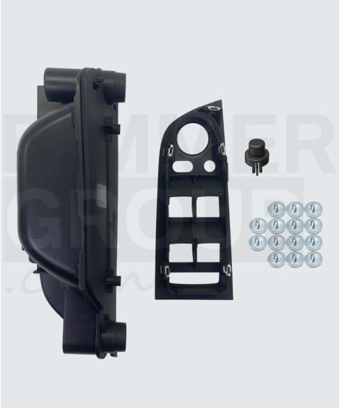 Maniglia porta lato guida nera per BMW Serie 3 (E90/E91)