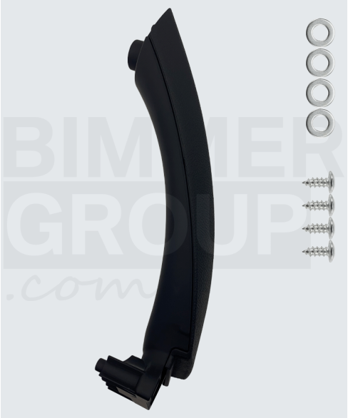 Maniglia porta passeggero nera per BMW Serie 3 (E90/E91/E92/E93)