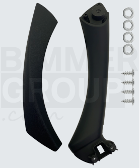 Maniglia porta passeggero nera per BMW Serie 3 (E90/E91/E92/E93)