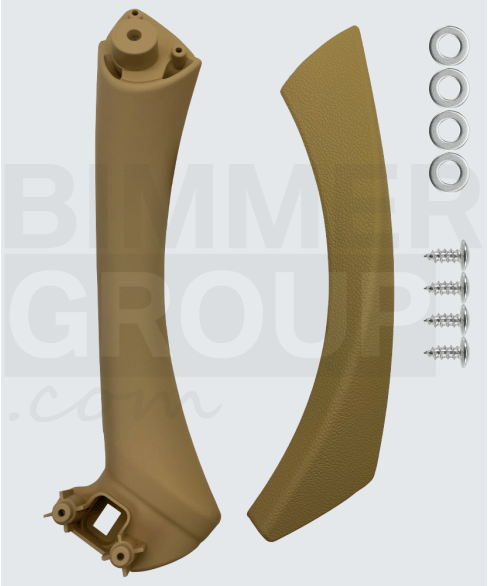 Maniglia porta posteriore sinistra beige per BMW Serie 3 (E90/E91)