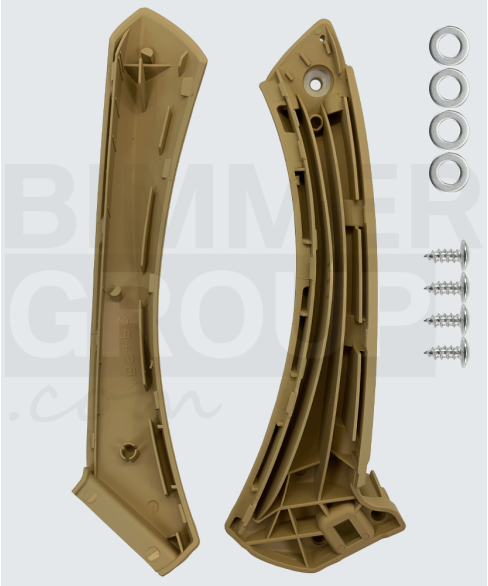 Maniglia porta posteriore sinistra beige per BMW Serie 3 (E90/E91)