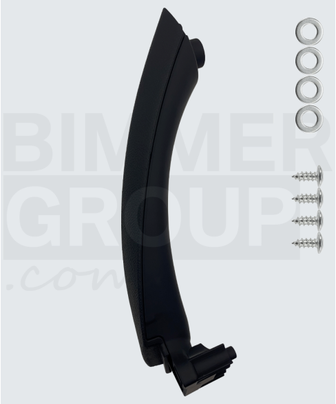 Maniglia porta posteriore sinistra nera per BMW Serie 3 (E90/E91)