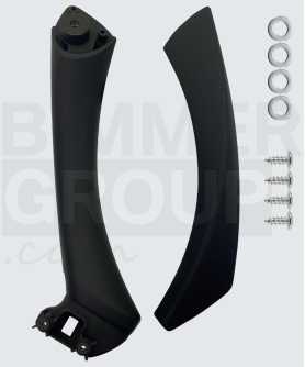 Maniglia porta posteriore sinistra nera per BMW Serie 3 (E90/E91)