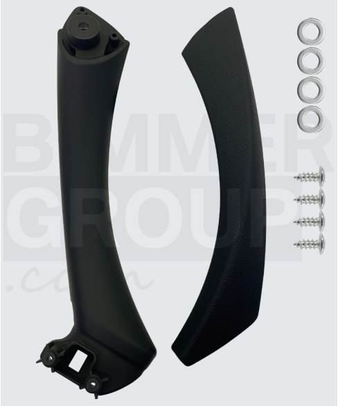Maniglia porta posteriore sinistra nera per BMW Serie 3 (E90/E91)