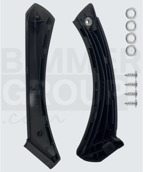Maniglia porta posteriore sinistra nera per BMW Serie 3 (E90/E91)