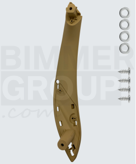 Maniglia porta lato guida beige per BMW Serie 3, 4, M3, M4 (F30/F31/F32/F33/F34/F36 F80/F82/F83)