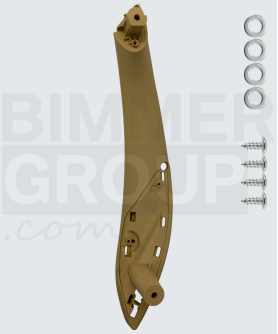 Maniglia porta lato passeggero beige per BMW Serie 3, Serie 4, M3, M4 (F30/F31/F32/F33/F34/F36 F80/F82/F83)