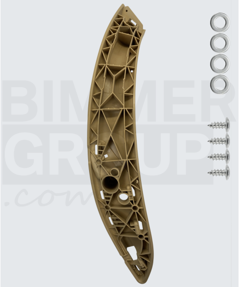 Maniglia porta lato passeggero beige per BMW Serie 3, Serie 4, M3, M4 (F30/F31/F32/F33/F34/F36 F80/F82/F83)