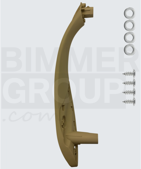 Maniglia porta lato passeggero beige per BMW Serie 3, Serie 4, M3, M4 (F30/F31/F32/F33/F34/F36 F80/F82/F83)