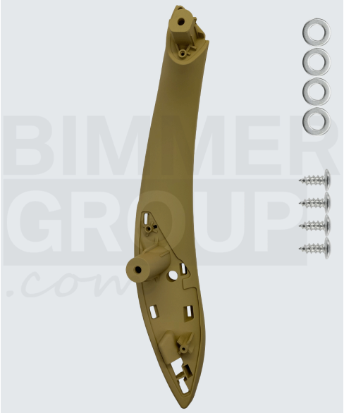Maniglia porta posteriore sinistra beige per BMW Serie 3, Serie 4, M3, M4 (F30/F31/F34/F36/F80)