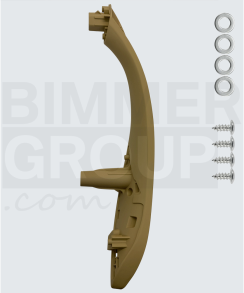 Maniglia porta posteriore sinistra beige per BMW Serie 3, Serie 4, M3, M4 (F30/F31/F34/F36/F80)