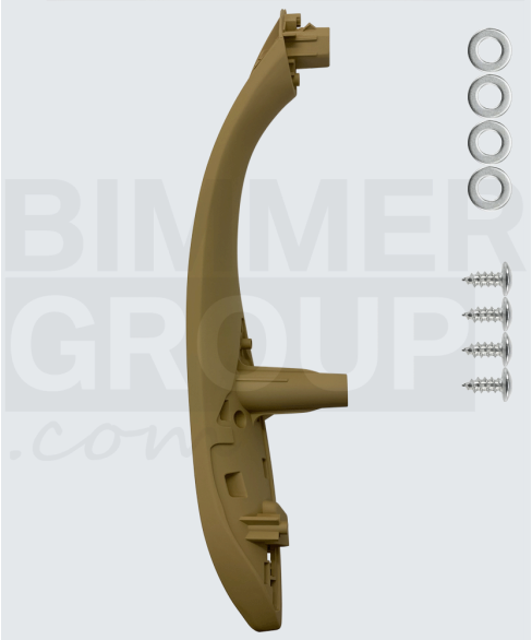 Maniglia porta posteriore destra beige per BMW Serie 3, Serie 4, M3, M4 (F30/F31/F34/F36/F80)