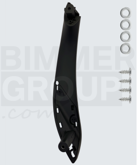 Maniglia porta lato guida nera per BMW Serie 3, Serie 4, M3, M4 (F30/F31/F32/F33/F34/F36 F80/F82/F83)