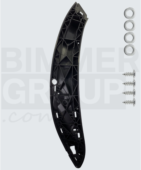 Maniglia porta lato passeggero nera per BMW Serie 3, Serie 4, M3, M4 (F30/F31/F32/F33/F34/F36 F80/F82/F83)