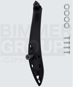 Maniglia porta posteriore sinistra nera per BMW Serie 3, Serie 4, M3, M4 (F30/F31/F34/F36/F80)