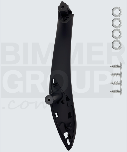 Maniglia porta posteriore sinistra nera per BMW Serie 3, Serie 4, M3, M4 (F30/F31/F34/F36/F80)