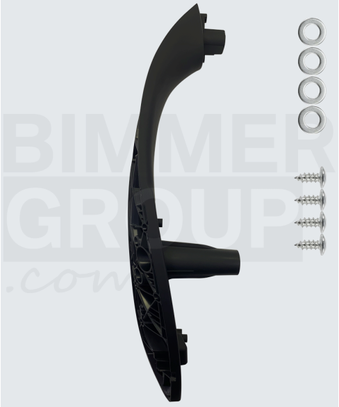 Maniglia porta posteriore sinistra nera per BMW Serie 3, Serie 4, M3, M4 (F30/F31/F34/F36/F80)