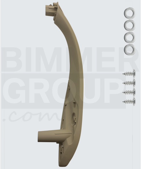 Maniglia porta lato guida per BMW Serie 3, Serie 4, M3, M4 (F30/F31/F32/F33/F34/F36 F80/F82/F83)