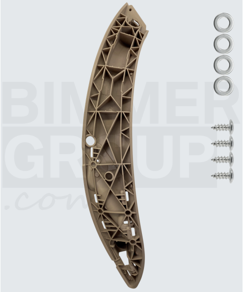 Maniglia porta lato passeggero oyster per BMW Serie 3, Serie 4, M3, M4 (F30/F31/F32/F33/F34/F36 F80/F82/F83)