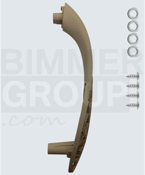 Maniglia porta lato passeggero oyster per BMW Serie 3, Serie 4, M3, M4 (F30/F31/F32/F33/F34/F36 F80/F82/F83)