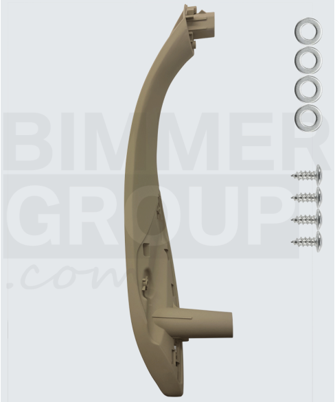 Maniglia porta lato passeggero oyster per BMW Serie 3, Serie 4, M3, M4 (F30/F31/F32/F33/F34/F36 F80/F82/F83)