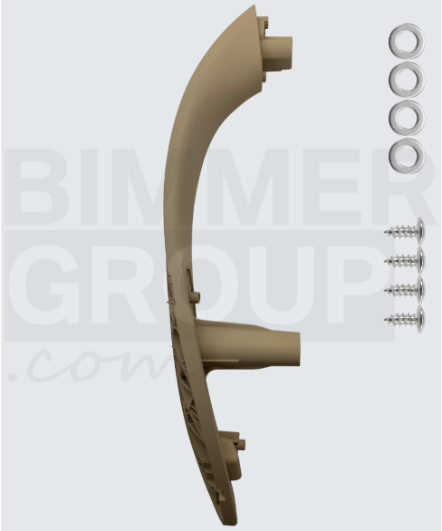 Maniglia porta posteriore sinistra oyster per BMW Serie 3, Serie 4, M3, M4 (F30/F31/F34/F36/F80)