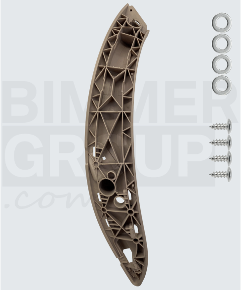 Maniglia porta posteriore destra oyster per BMW Serie 3, Serie 4, M3, M4 (F30/F31/F34/F36/F80)
