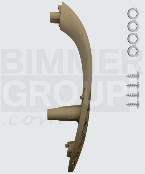 Maniglia porta posteriore destra oyster per BMW Serie 3, Serie 4, M3, M4 (F30/F31/F34/F36/F80)